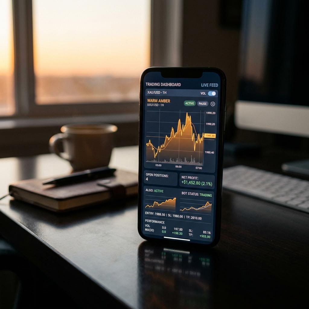 Piattaforma di trading crypto Dovizieria APP su smartphone